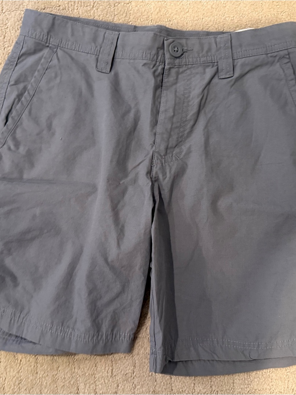 Columbia Men's Classic Gray 8” Chino Shorts
